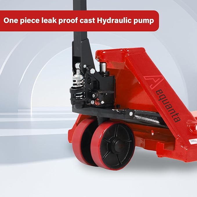 Pallet Jack 5500 Lbs Capacity, 21" W x 48" L Forks, Heavy-Duty Manual Hand Pallet Truck