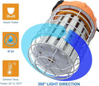100W LED Temporary Work Light Waterproof Lights Construction Lights Work Site Lighting Temporary Construction Lighting 15500Lm 5000K Daylight White Lighting for Construction Job Site