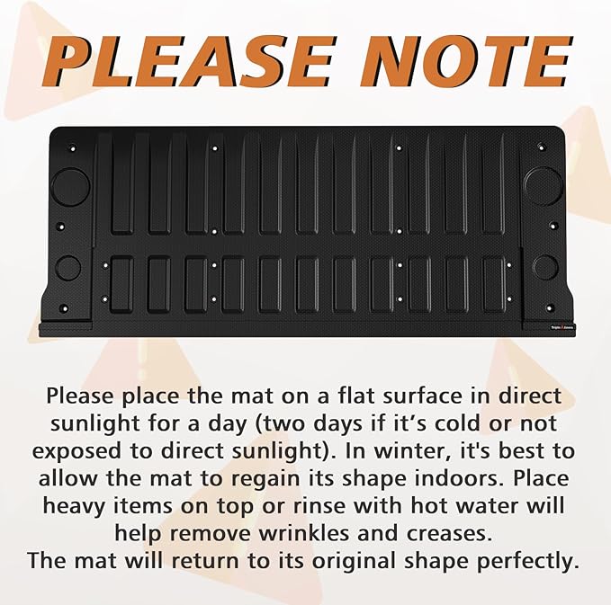 TripleAliners Tailgate Mat for 2019-2025 2026 Chevy Silverado & GMC Sierra 1500 Multipro Tailgate Accessories Liner Protector All Weather TPE Custom Fit (Won't Fit Standard Tailgate/Drop-in Liners)