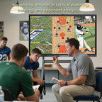 86" Smart Board Google EDLA-Certified 4K Interactive Whiteboard SmartBoard for Classroom & Office Business, Android 14 Touchscreen with 13MP AI Camera 8G RAM+64G ROM, 40-Points, Wall Mount Included