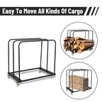 Steel Panel Truck, Drywall Cart w/ 5” PU Swivel Wheels, Heavy-Duty Panel Dolly Cart w/ 1800 LBS Capacity, for Handling Wall Panel/Lumber/Folding Table/Sheetrock