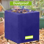 Pallet Cover Tarp Waterproof, Pallet Covers Heavy Duty Waterproof bulk Pallet Covers 48 x 48 x 60'' Outdoor Pallets Tarps Bulk Box Cover 48 x 48 x 60'' Custom Blue Fits Wood Patio Furniture