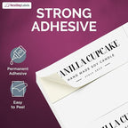 NextDayLabels - 2.83" x 1" Rectangular Sticker Labels for Printer - White Laser/Inkjet Printer Labels Return Address Labels Shipping Label Stickers (25 Sheets, 33 Per Sheet, 825 Labels)