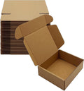 Shipping Boxes 6x5x2 inch 50 Pack,Brown Corrugated Boxes Mailer Packaging for Mailing Small Business，E-Commerce Gift Boxes for Wrapping Present Moving Storage Heavy Duty Recycled Cardboard Boxes