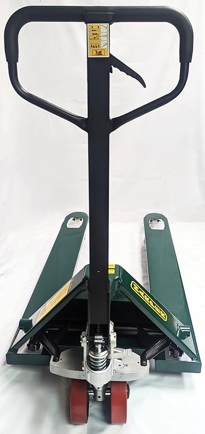 Harper Steel Hydraulic Pallet Jack with 48" x 27" Forks MPJ2748 5,500 lb Capacity.