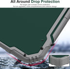Thicker Clipboard with Storage, Internal Pen Pouch Included, A4 / Letter Size, Heavy Duty Clip Boards 8.5x11 with Double Clips, Plastic Shockproof Clipboards Contractor for Driver Teacher