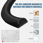 Silicone Wall Wire Hider, Side Open Wire Covers for Cords on Wall, 3.3FT Self-Adhesive Flexible Cord Hider for Mounted TV, Home Office, Cavity 0.63" W x 0.31" H