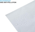 Outus 120 Pcs Poly Mailer Envelope 4 Sizes Shipping Bags Self Adhesive Clasp Envelope Self Adhesive Tear Proof Mailing Covers(8 x 12 In, 10 x 14 In, 13 x 18 In, 15 x 20 in,White)