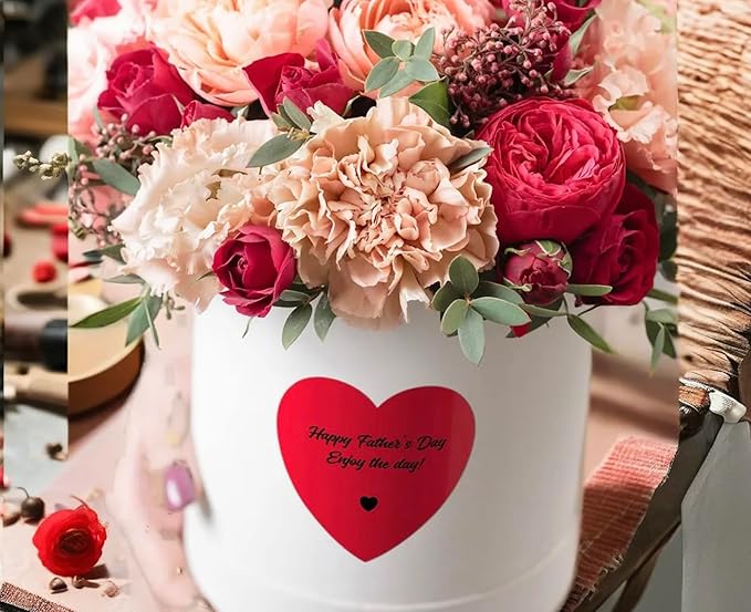 100-200pcs Custom Stickers Labels HeartPersonalized Stickers Wedding Favor Sticker for Gift Boxes Valentine's Day in 1.2“，2”，3“