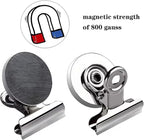 Strong Magnetic Clips, 20 Pack, 1.2 Inch, 30 mm, Rose Gold, Refrigerator Magnet Clips, Medium Clip Magnets, Office Supplies, Photo Displays