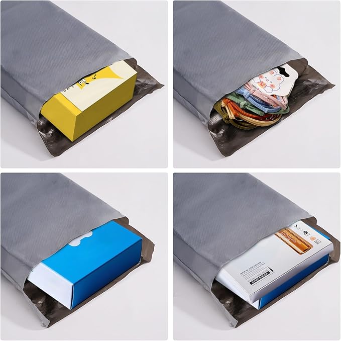 Dasen 100pc Poly Mailers 6x9 Inches,Shipping Envelopes Self Seal Mailers Bags Waterproof and Tear-Proof Packaging Bags, Shipping Bags for Clothing
