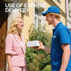 Small Shipping Boxes 3.5x2.2x1.6 Inches, 25-Pack White Corrugated Cardboard Boxes for Mailing, Storing, Gift Packaging