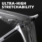 ROSEUP Clear Stretch Wrap Film 5" x 1000ft Roll, 80 Gauge Thick Cling Plastic Wrap for Moving, Pallet Wrap, Self Adhering Packaging Heavy Duty Shrink Film, 10 Pack