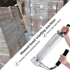 Industrial Stretch Wrap Dispenser – Adjustable 12-20 Inch Shrink Wrap Handle for Pallet Packing – Heavy-Duty Stretch Film Dispenser Holder for Efficient Wrapping