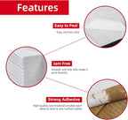 Misofuki 4x6 1 Stack 1000 Labels Fanfold Direct Thermal Shipping Labels Compatible with Rollo, MUNBYN, Zebra, Fargo Label Printer, Permanent Adhesive White Commercial Grade Labels for Thermal Printers