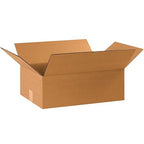 TAPE LOGIC 17 1/4 x 11 1/4 x 4 Corrugated Cardboard Boxes, Flat 17.25"L x 11.25"W x 4"H, Pack of 25 | Shipping, Packaging, Moving, Storage Box for Home or Business, Strong Wholesale Bulk Boxes