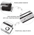 Meetory 10 Pack Mountable Clipboard Clips,Spring Loaded Surface Mount Handle with Rubber Grip and Hanging Hole