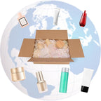 CRUGLA 40 Packs 9x6x3 Shipping Boxes for Small Business, Corrugated Cardboard Boxes Bulk for Shipping Packing Mailing