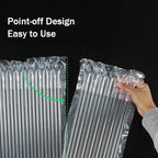Inflatable Bubble Wrap, 11.81inch*164ft Air Pillows For Shipping Air Bubble Wrap Bubble Cushioning Wrap for Packaging Moving (11.81 inch*164ft)