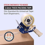 Tape Logic 2" x 55 yds Acrylic Packing Tape 2.6 Mil, Clear (12-Pack) Heavy Duty Packing Tape Rolls for Sealing Boxes at Home, Warehouse, & Office, Supplies for Packaging, Shipping, Moving