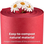 Christmas Red Kraft Paper Roll 24" x 8640" (720 feet) - Quality USA-Made Large Paper Roll 50lb Thickness for Packing, Moving, Shipping & Crafts/Art - Natural Wrapping Material by IDL Packaging