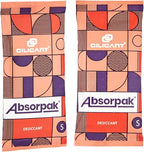 Absorpak Desiccant Packs for Storage - Silica Gel Packets Moisture Control - 500 pcs Small (2g each) - Silica Packets for Shoes, Clothes, Electronics, Moisture Absorbers for Food Pantries & Households