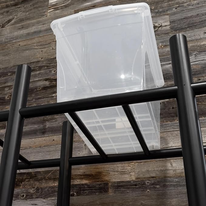 PROSLAT 65012 Bin Warehouse Heavy-Duty 12 Tote Edition (32 Gallon)