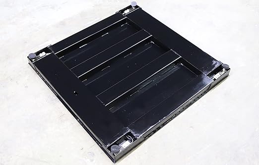 SellEton SL-4040-10k-NN 40" x 40" Industrial Floor Scale Digital Indicator | 10,000 lbs x 1 lb l Warehouse Pallets