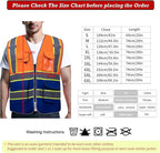 Tydon Guardian Reflective Safety Vest for Women Men High Visibility Security With Pocket Zipper Front Meet ANSI/ISEA Standard