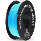 Geeetech 1.75mm PLA 3D Printer Filament, 1kg Spool (2.2lbs), Upgrade Tidy Winding Tangle-Free, Dimensional Accuracy +/- 0.02 mm, Water Blue