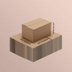 Edenseelake 40 Pack 6x4x4 inches Shipping Boxes Small Cardboard Boxes for Packing, Moving, Mailing, Brown