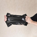 KKBESTPACK 50 Large Poly Mailers 10x13 Shipping Bags for Small Business – Self Sealing Package Envelopes Black