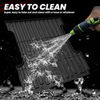 LASFIT 5.5ft Bed Mat for Ford F-150 | F150 Lightning 2026 2025 2024 67.1" Bed Box All Weather Protector TPE Truck Bed Liner Durable Easy Clean-Not Fit for Drop in Bedlienr