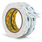 3M Double Sided Tape 0.75"×16.5Ft 2 Pack PE Foam Tape Removable Adhesive Tape Heavy Duty Waterproof for Home Office Decor Crafts Arts DIY Paint Picture Poster