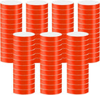 REHALY 1400 Pack Neon Wristbands for Events - Waterproof Paper Bracelets, Adhesive Armbands for Concerts (Red)