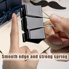 3 Inch Jumbo Binder Clips(36 Pack), Extra Large Binder Clips Heavy Duty Paper Clamps for Office and Home Supplies, Black