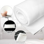 Amylove Polyurethane Foam 24" x 72" High Density Cushion Upholstery Foam Sheet for Seat Replacement DIY Projects Chairs Headboards Sofas Home(1/4" X 24" X 72",White)