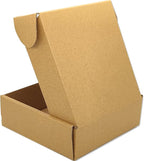 Small Brown Shipping Boxes for Small Business Pack of 25-6x6x2 inches Cardboard Corrugated Mailer Boxes for Shipping Packaging Craft Gifts Giving Products