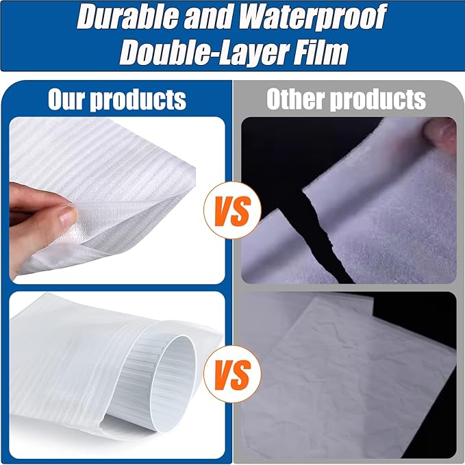 50PCS Foam Pouches, 12"X 16" Cushion Foam Pouches for Moving Storage Packing and Shipping Supplies, packing supplies, Foam Wrap Pouches for Protect Fragile Items