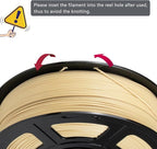 iSANMATE ASA Filament 1.75mm Beige 1KG, UV & Weather Resistant 3D Printer Filament Perfect for Outdoor Functional Parts, Dimensional Accuracy +/- 0.02mm, 1kg Spool (2.2lbs)