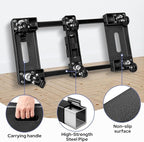 KEDSUM Furniture Dolly with 6 Swivel Casters, Expandable Moving Dolly, 24in-12in Furniture Movers with Wheels, Flat Dollies Brake Wheels, Max 800LBS Capacity, 1 Pack