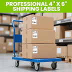 ADHES 4x6 Thermal Shipping Labels 10 Pack – 220 Labels Per Roll, 2200 Total, Top-Coated Strong Adhesive Thermal Label Printer Paper, BPA/BPS Free 4x6 Shipping Labels for Mailing and Packaging