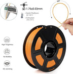 iSANMATE ASA Filament 1.75mm Camel 1KG, UV & Weather Resistant 3D Printer Filament Perfect for Outdoor Functional Parts, Dimensional Accuracy +/- 0.02mm, 1kg Spool (2.2lbs)