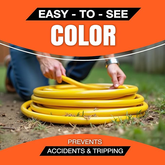 100ft Outdoor/Indoor Extension Cord 12/3 Gauge Extra Heavy Duty 3 Prong SJTW, Waterproof, ETL Listed, Flexible Cold-Resistant Long Power Cord,15A 125V 1875W, Green by LifeSupplyUSA