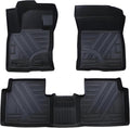 Aiqiying Floor Mats Compatible with Ford Escape 2020-2025 Models，All Weather Carpet Liners Waterproof Durable Custom-Fit Front Rear Full Set Protection TPE Accessories