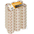 TAPEBEAR Storage Packaging Tape - 48 Rolls Super Clear 2.7mil x 1.88" x 55 Yards Packing Tape - Heavy Duty, Transparent, Long Lasting for Storage and Packing - 2640 Total Yards