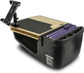 AutoExec GripMaster Car Desk for Your Vehicle Workstation and Mobile Office, Natural with 400 watt Power Inverter and Tablet Mount