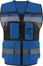Safety Vest High Visibility Reflective Construction Vest for Men Women