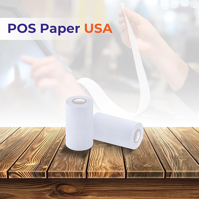 2 1/4" x 50' Thermal Paper (50 Rolls/Case) - BPA Free