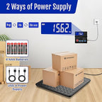 440lb Postal Scale,10g Accuracy Digital Shipping Scale for Packages with Backlit LCD,Alloy Steel Platform,USB-A/Battery Power,Tare/Hold/Auto-Off,Mail Scale for Small Business Postage Weighing